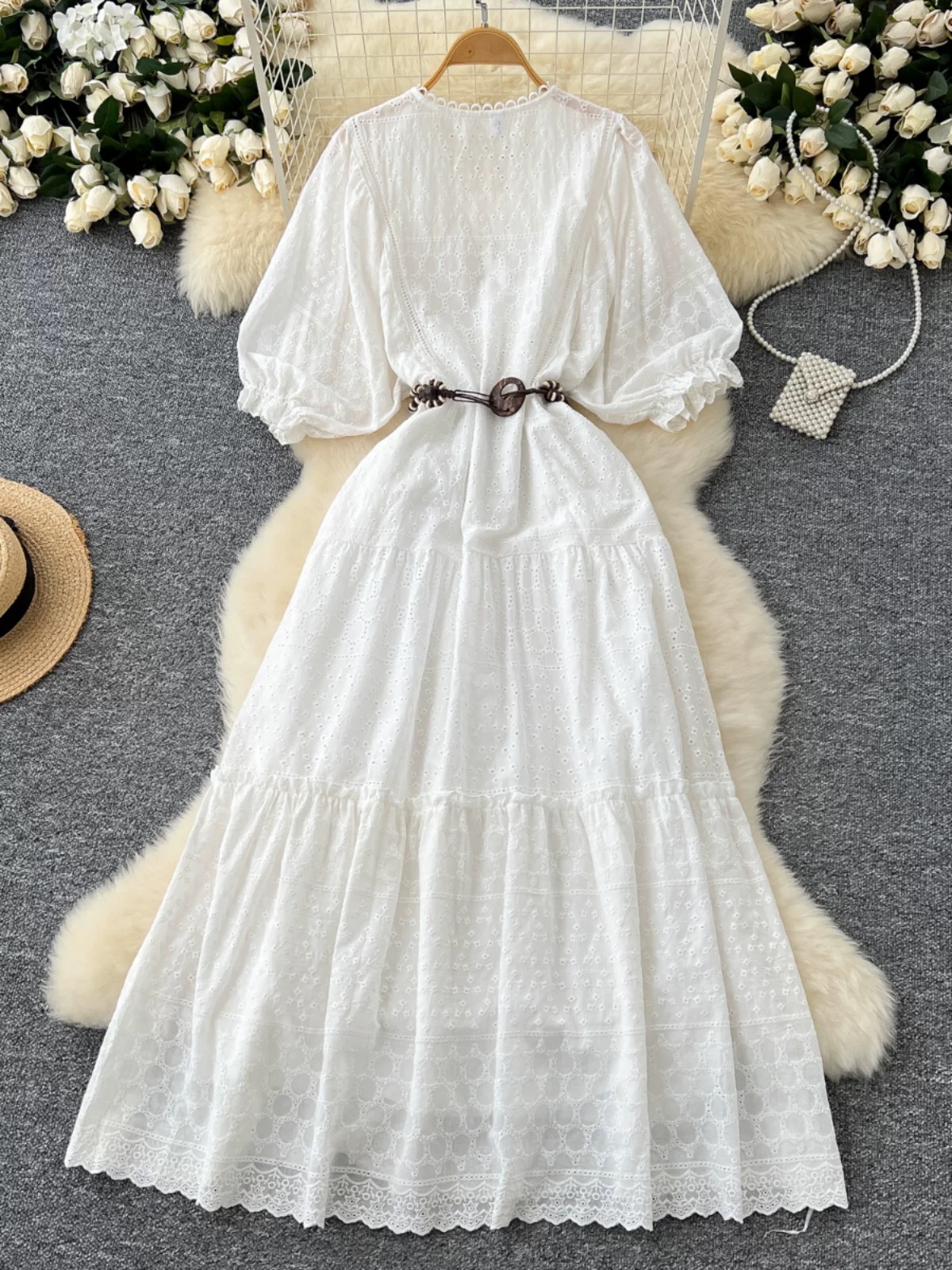 His name was wool dress CD2080 image