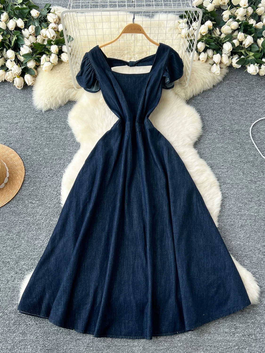 Gloria denim dress DD81 image