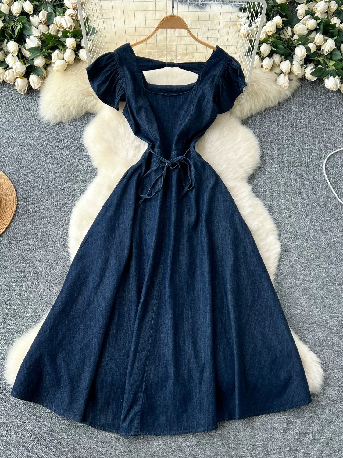 Gloria denim dress DD81 image