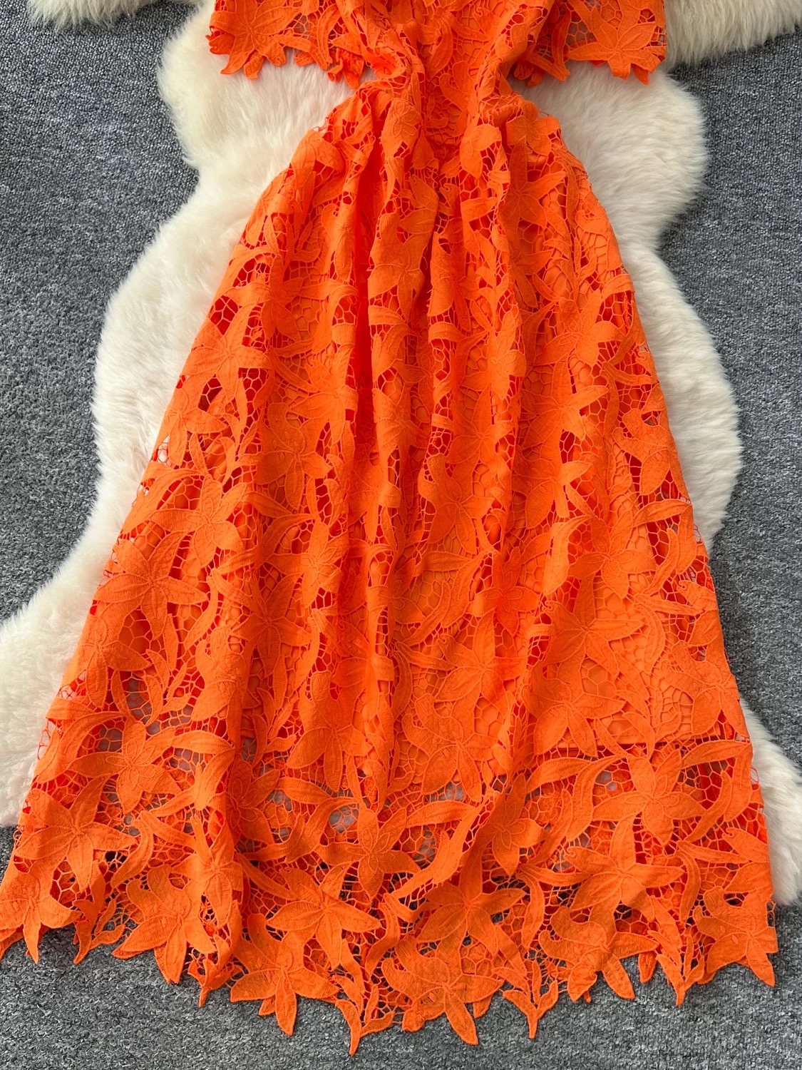 Meeting casually lace dress FD1476 image