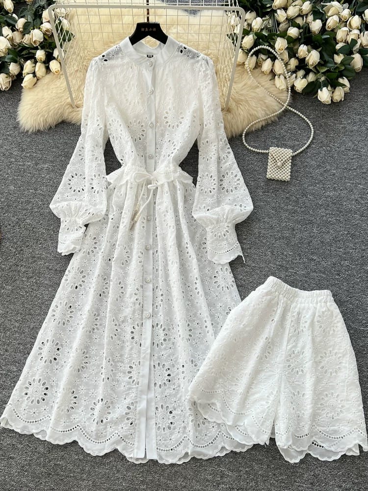 Brunch date lace dress FD1467 image