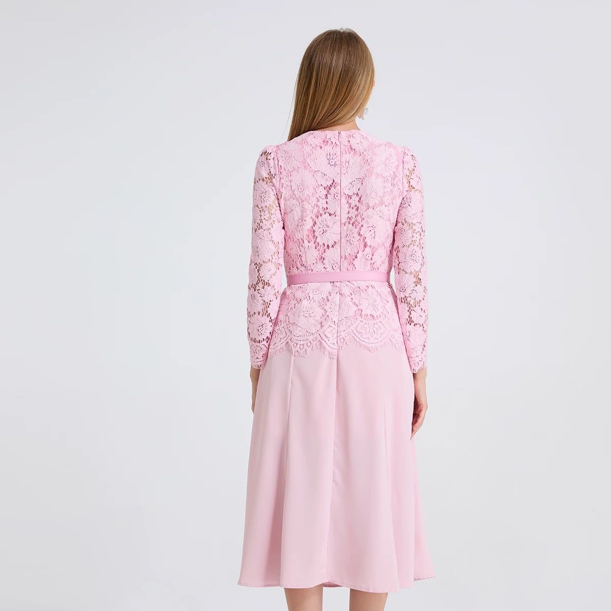 Fire for fire lace dress FD517 image