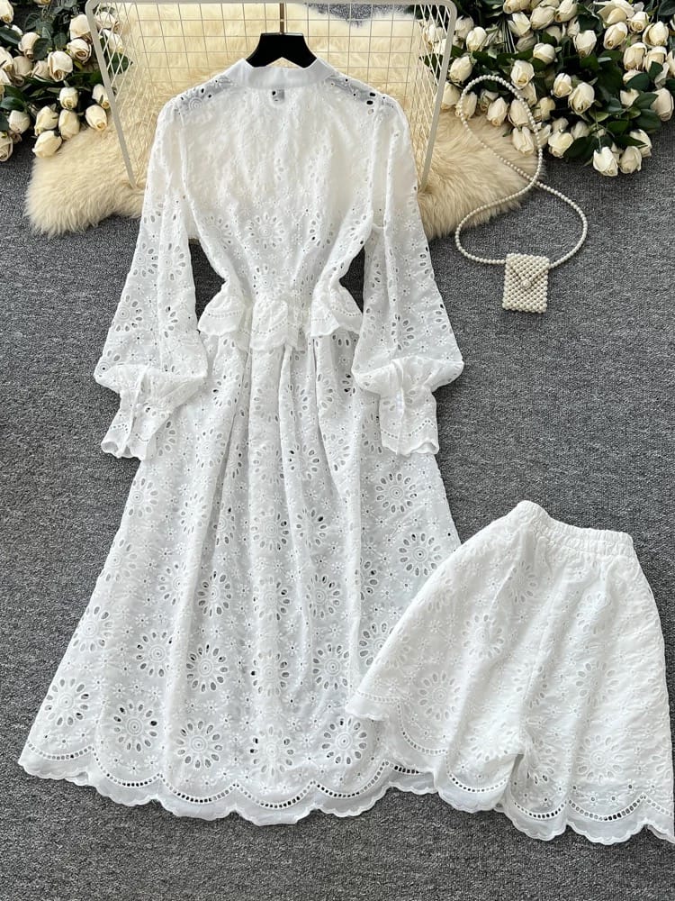 Brunch date lace dress FD1467 image