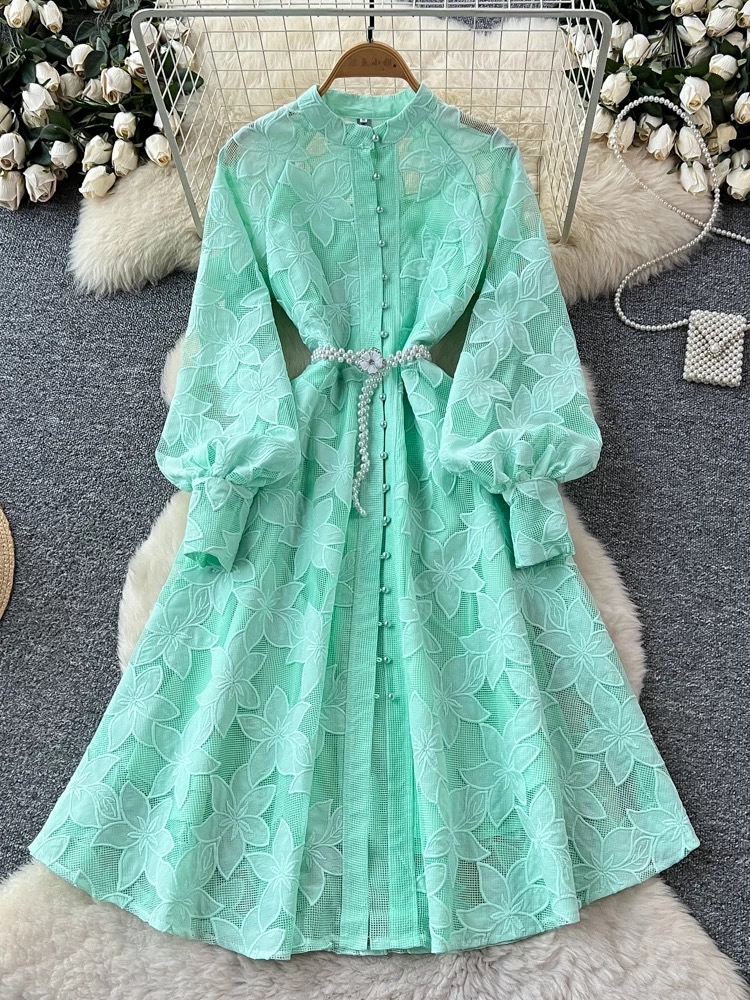 Slay solve lace dress FD1466 image