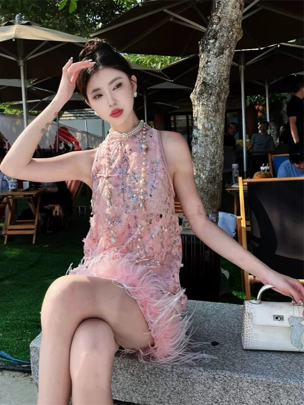 Milan luxury dress FD419 image