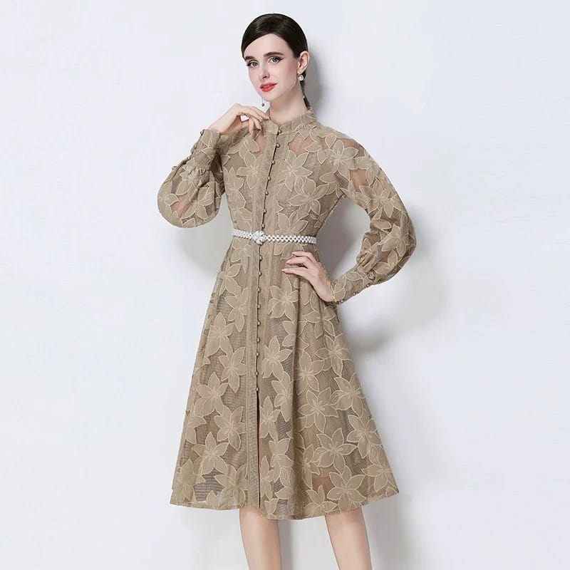 Slay solve lace dress FD1466 image