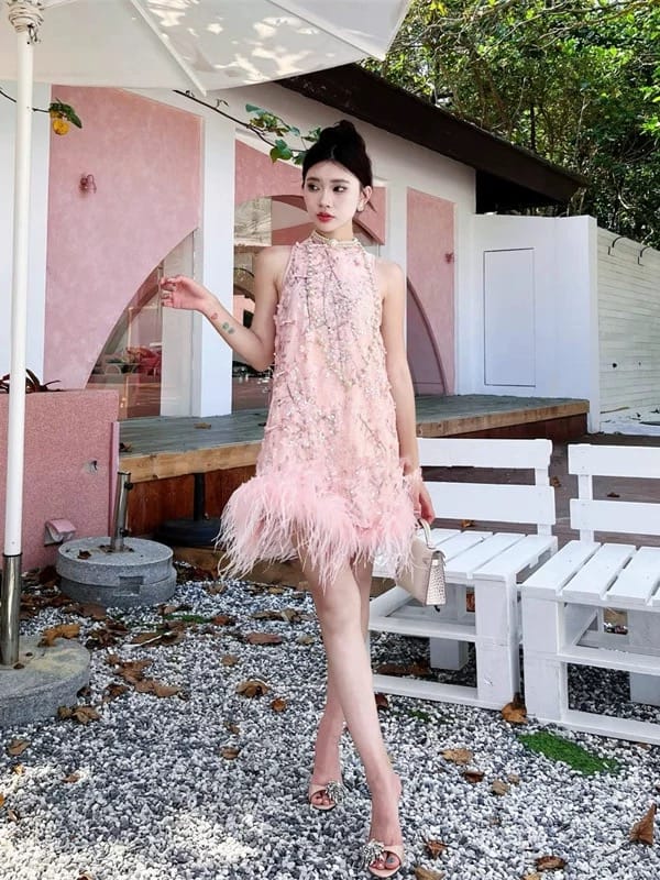 Milan luxury dress FD419 image