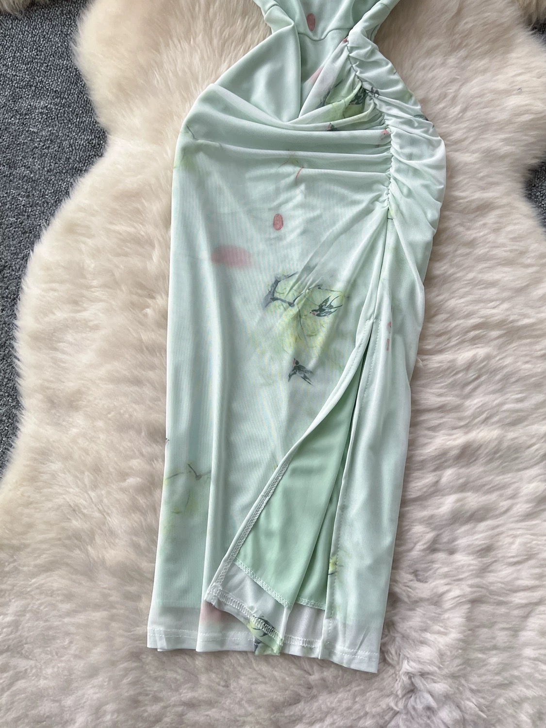 Its apparent qipao dress Q197 image