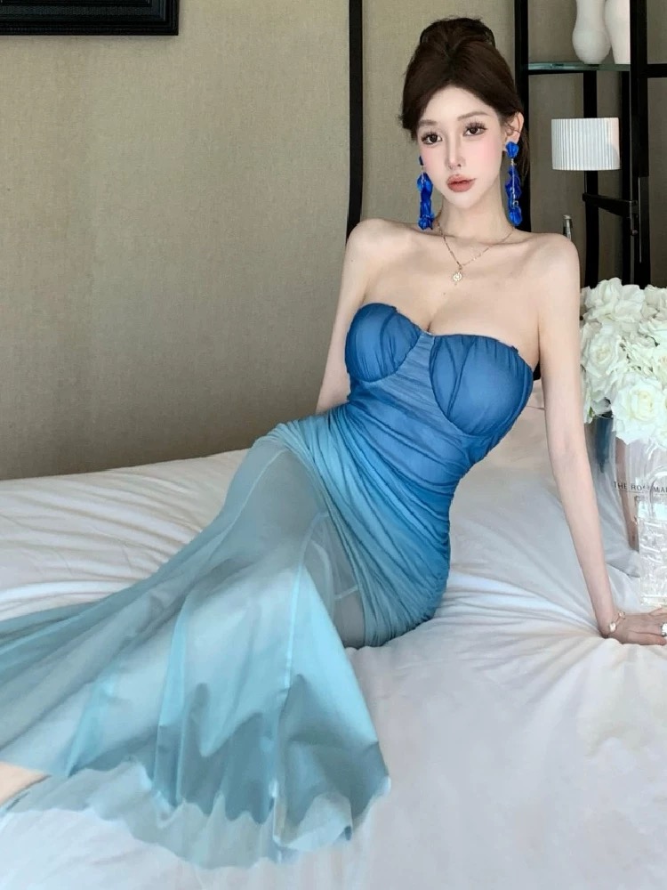 One more luxury ripple dress CD272 image