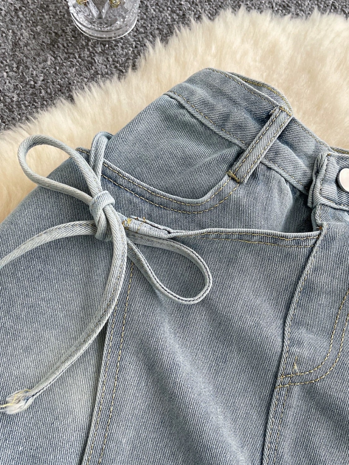 Presley denim skort DS126 image