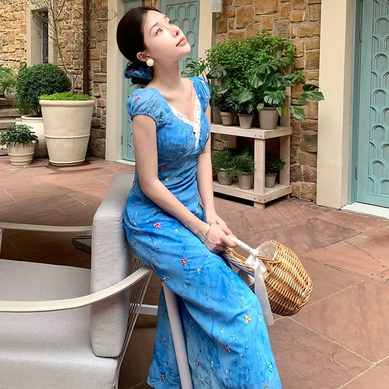 Holiday cheer print dress CD548 image