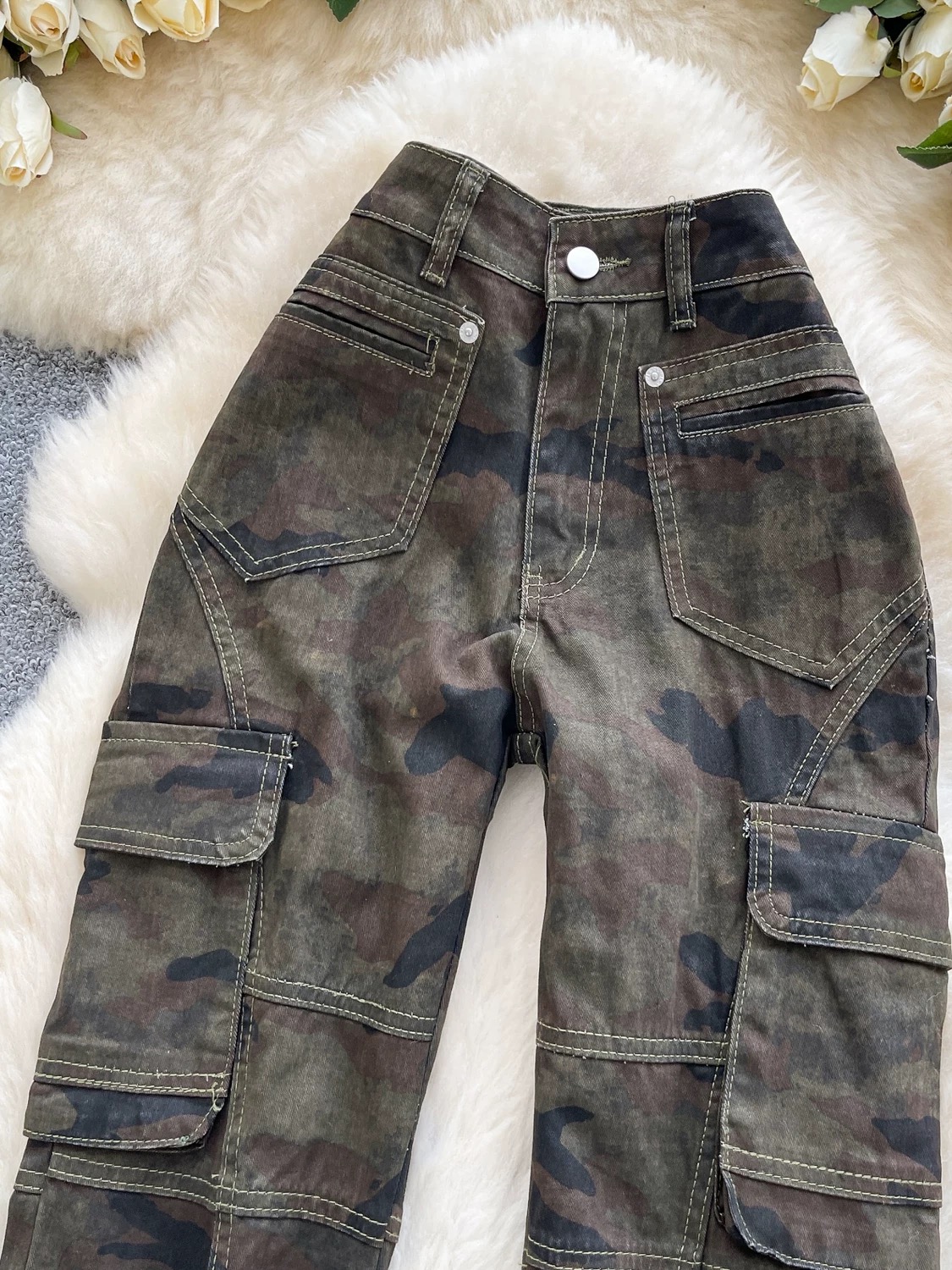At my best camo jeans JN163 image
