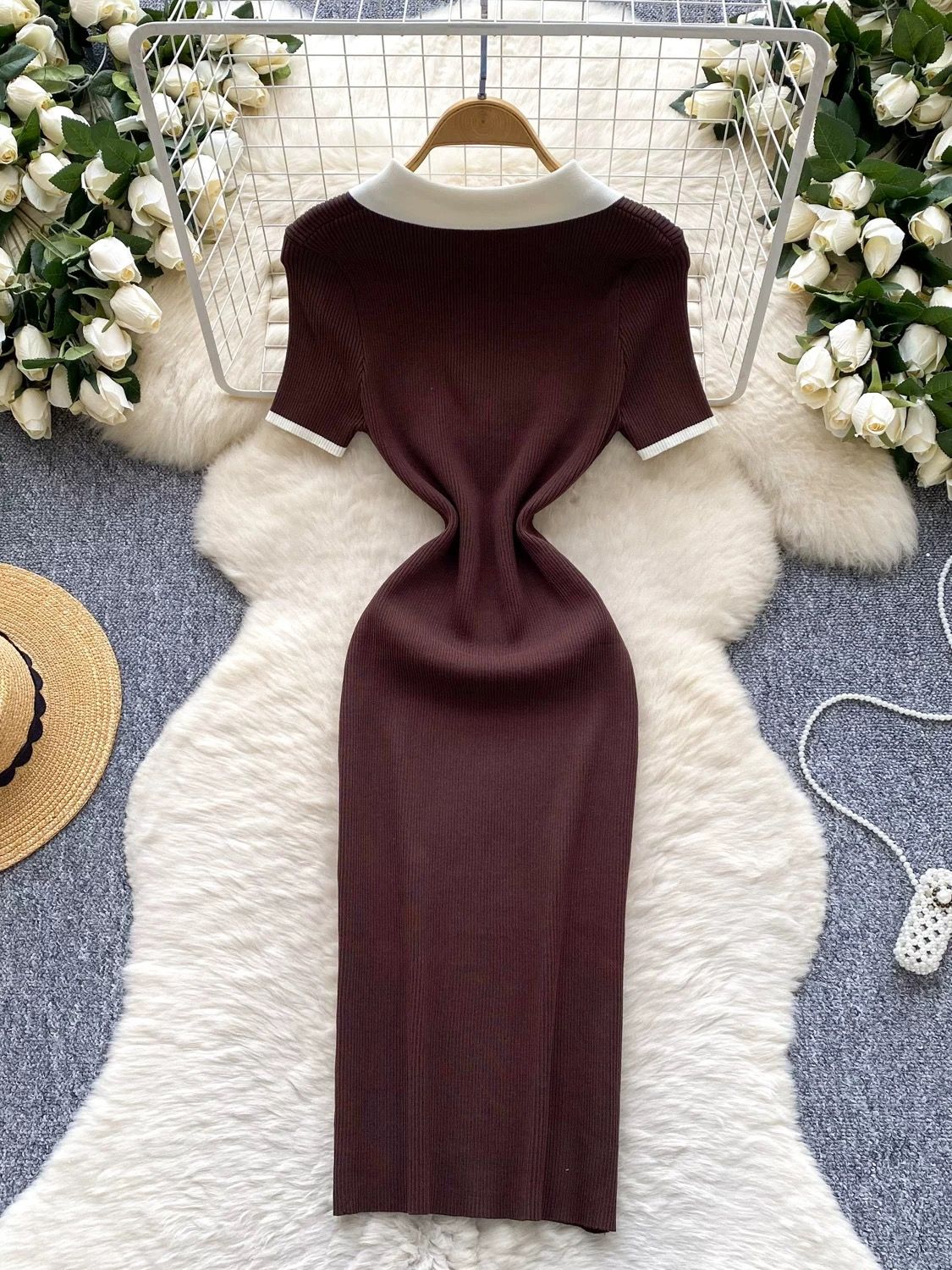 Such a beauty knitted dress KBC172 image