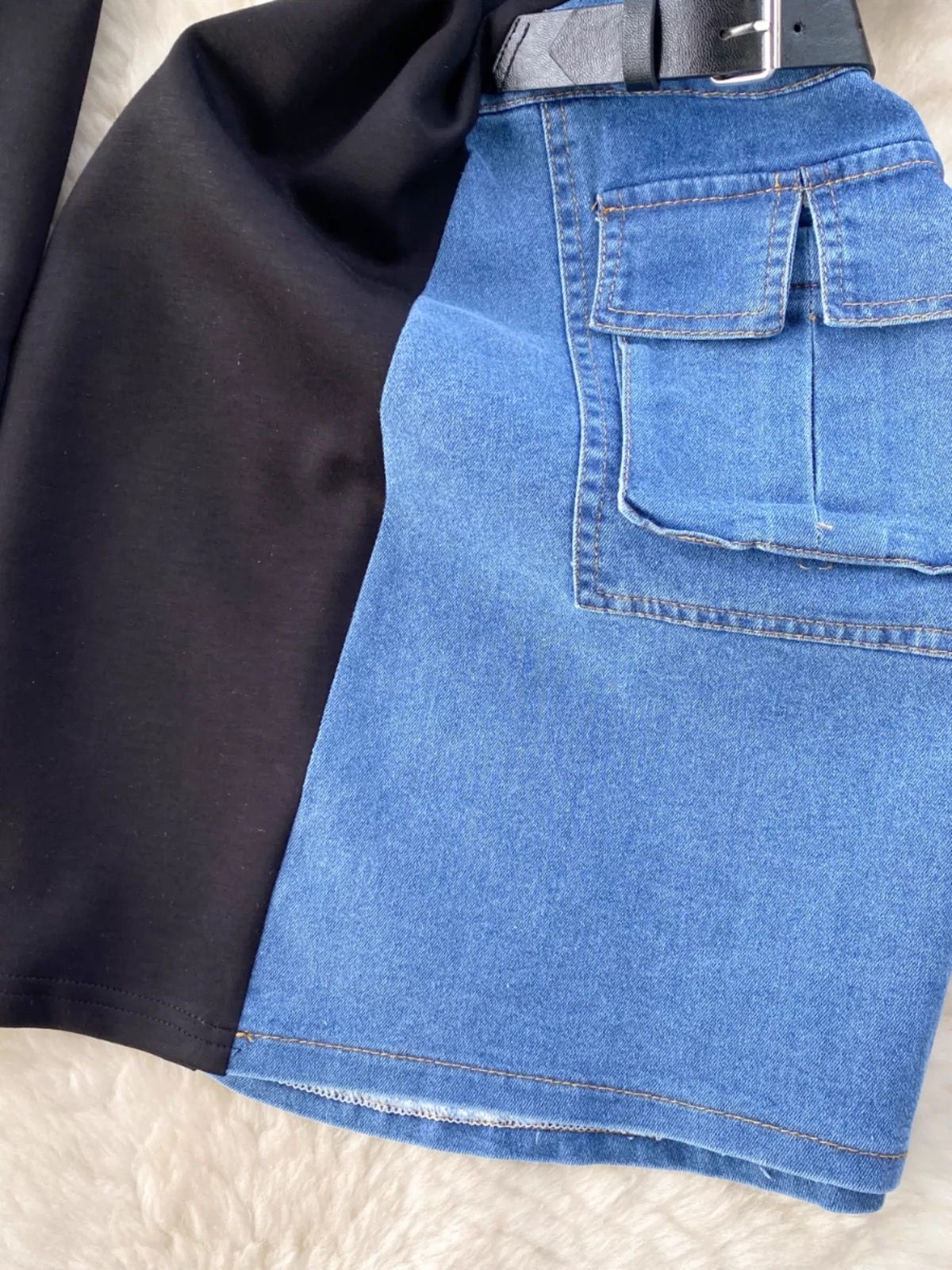 Denim affair dress DBC34 image