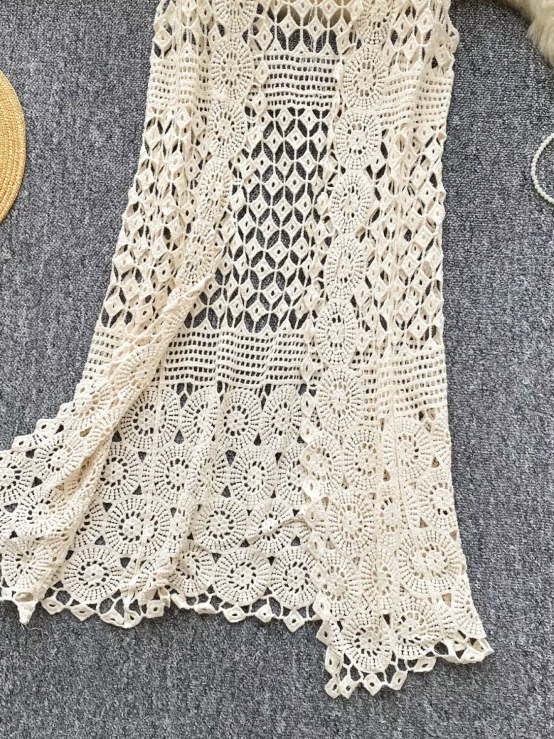 90’s babe designer crotchet kimono KM121 image