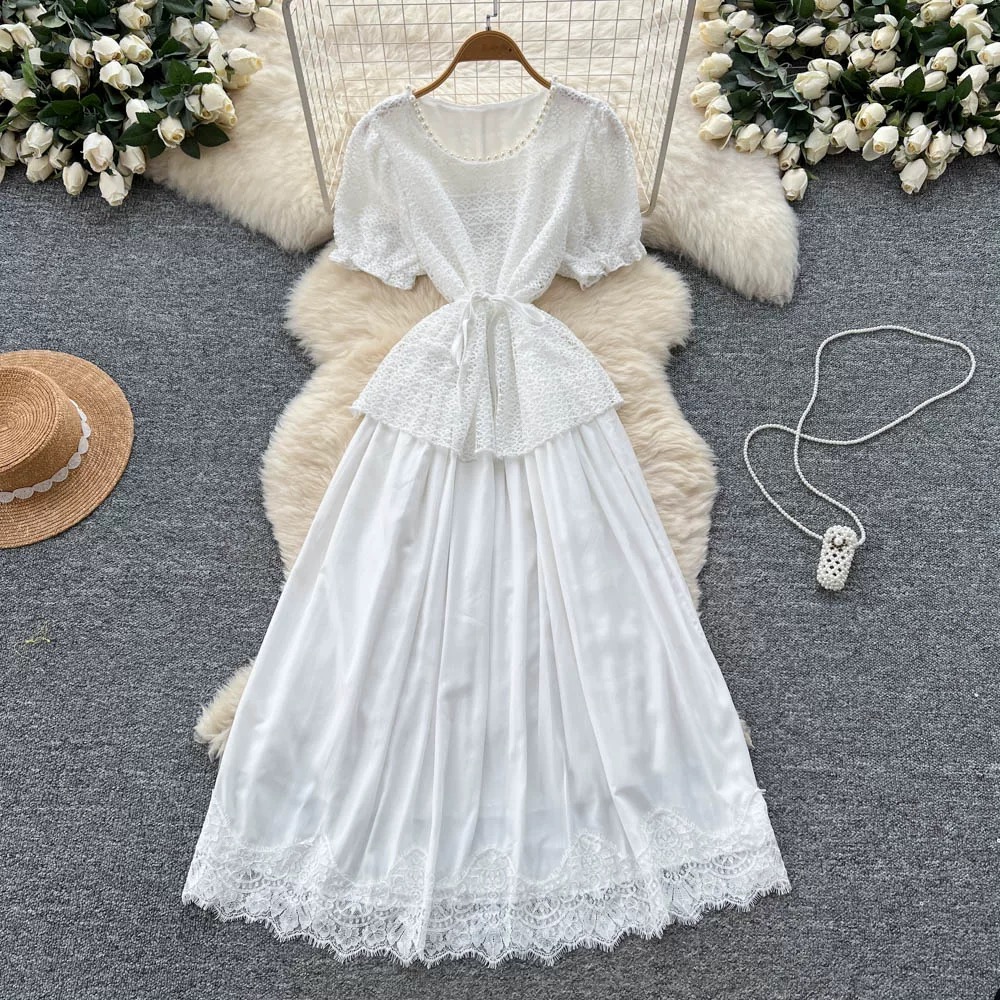 Play nice lace dress FD498 image