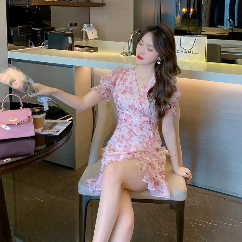 Zoey on vacay dress CD265 image