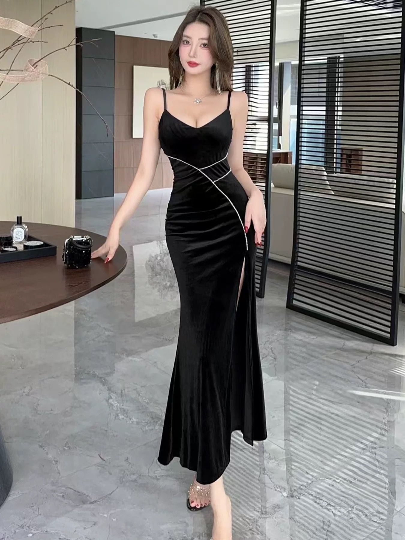 Eyes on me high quality dress FD1357 image