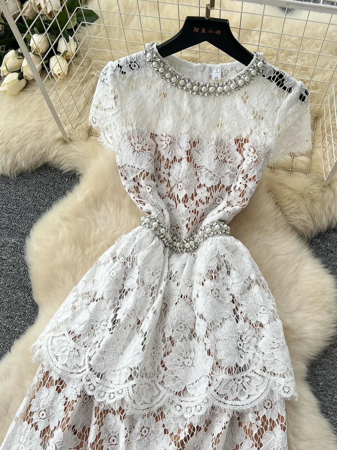 Alani lace dress FD398 image