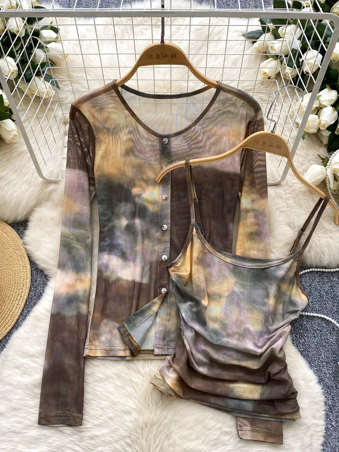 Blooming lust top & vest set CTO230 image