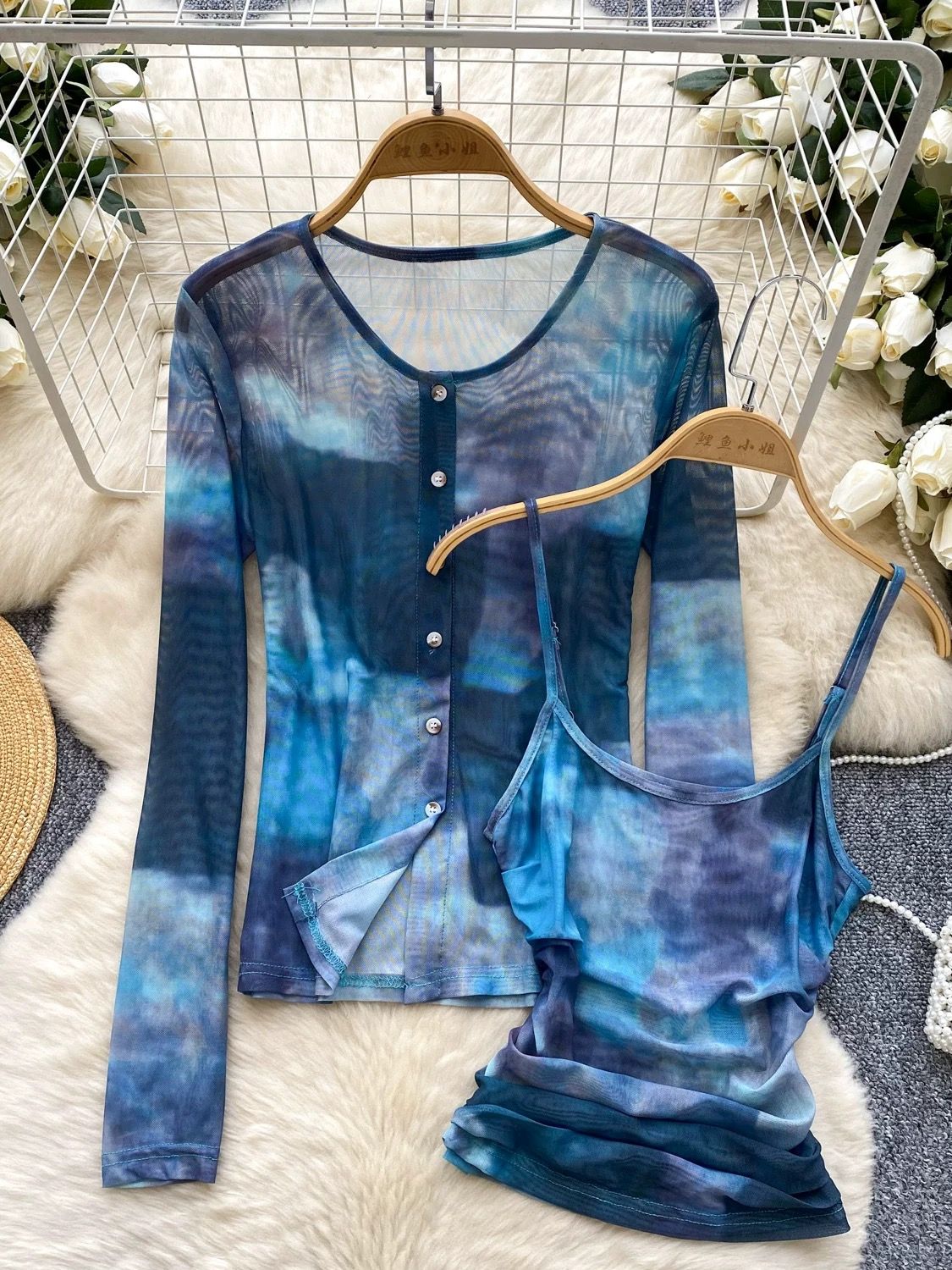 Blooming lust top & vest set CTO230 image