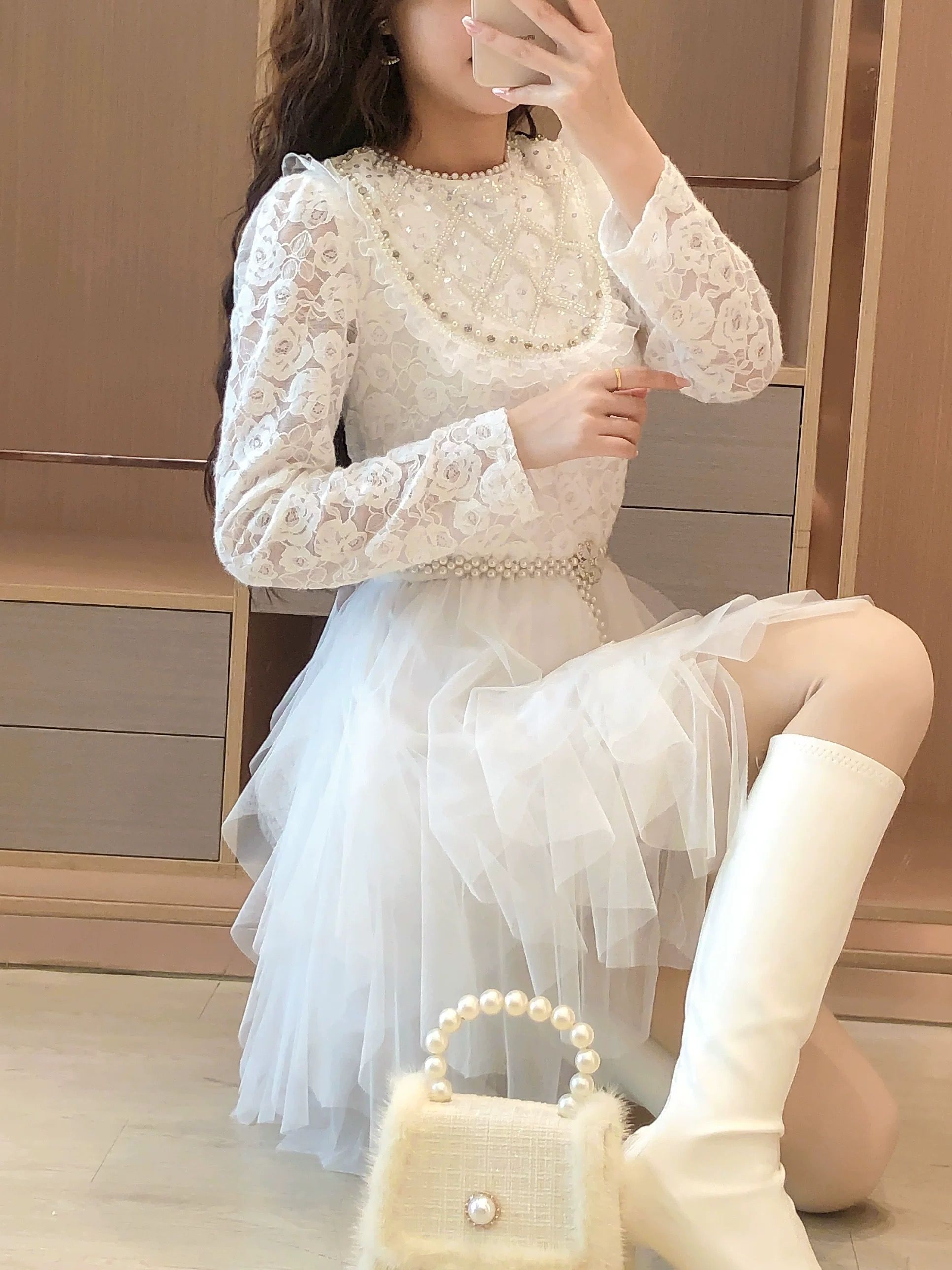 It’s a long story dress FD1316 image