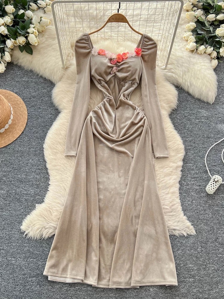 In charge velvet dress FD1312 image