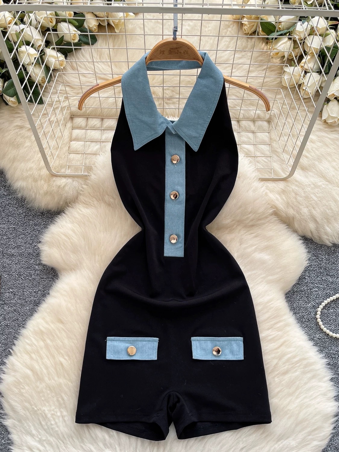 Fine dime romper DJS116 image