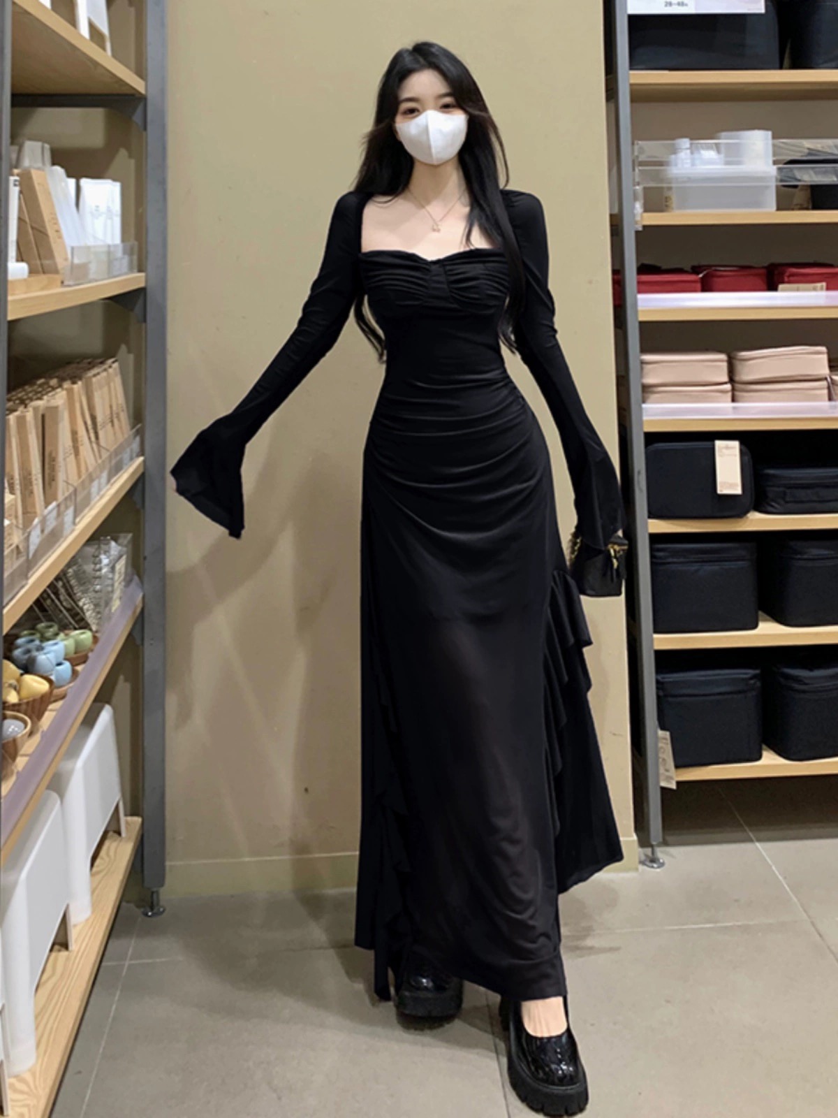 Lasting love ruffle dress CD902 image