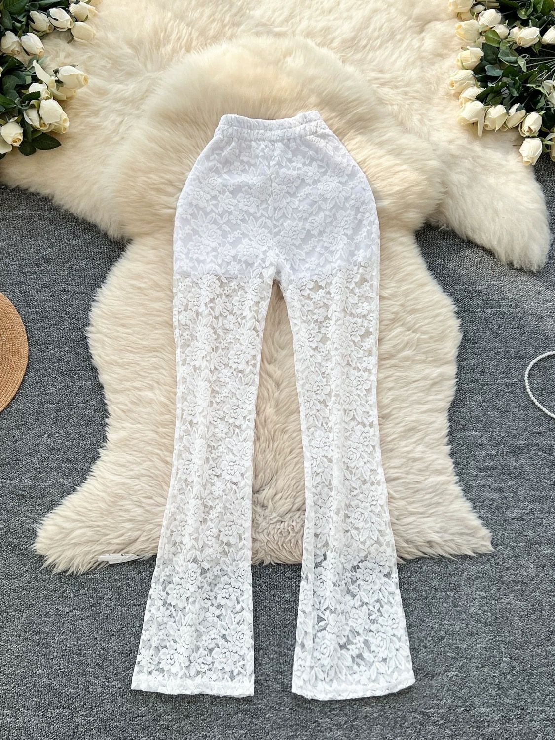 Not so basic lace trousers CP42 image