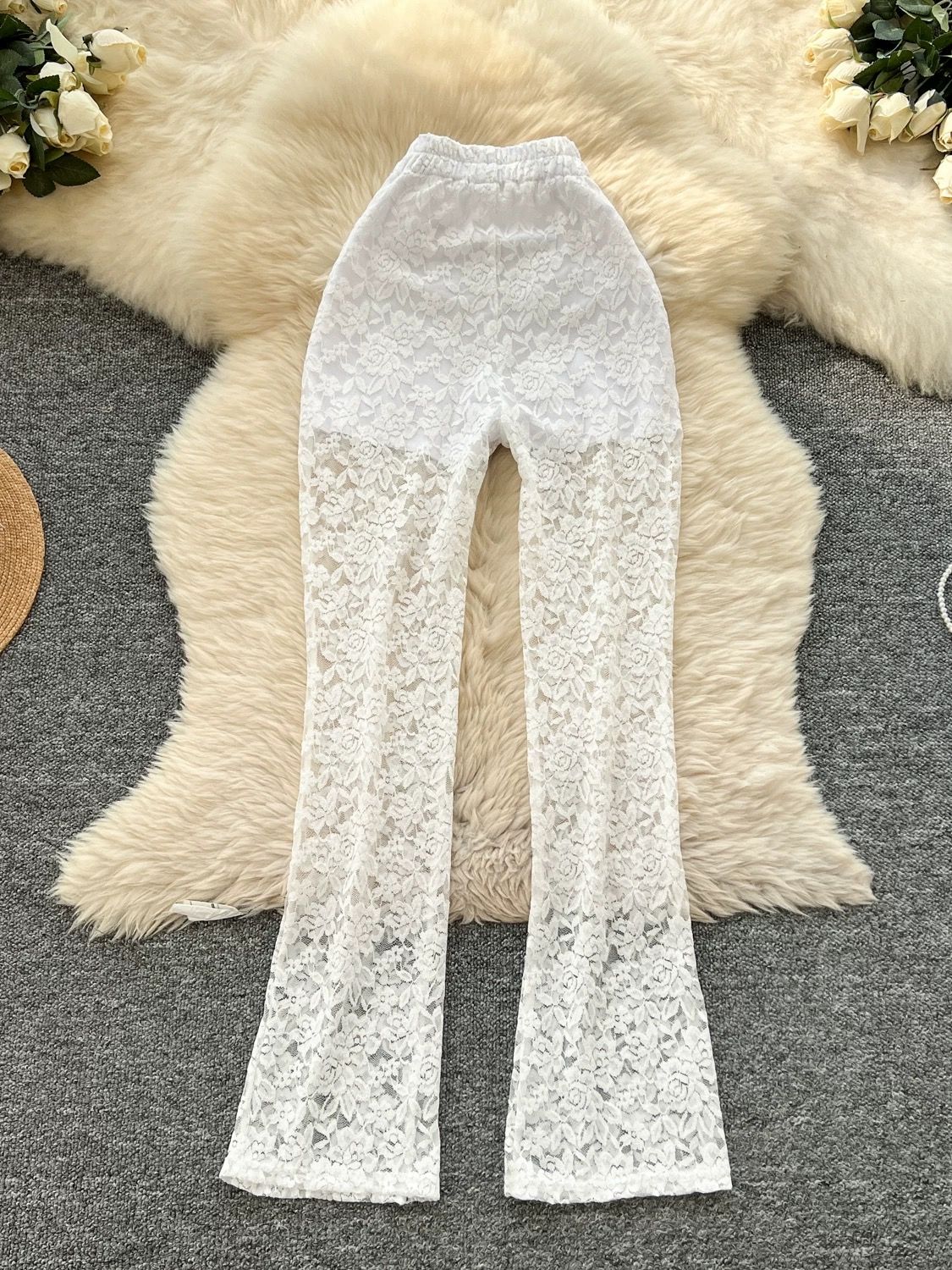 Not so basic lace trousers CP42 image