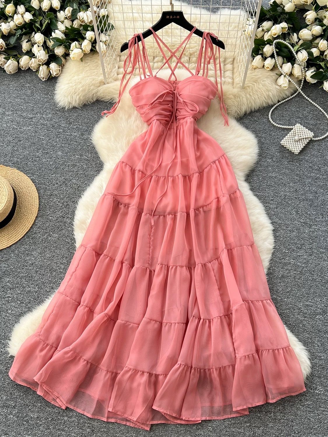 Seashell lace dress CD1100 image