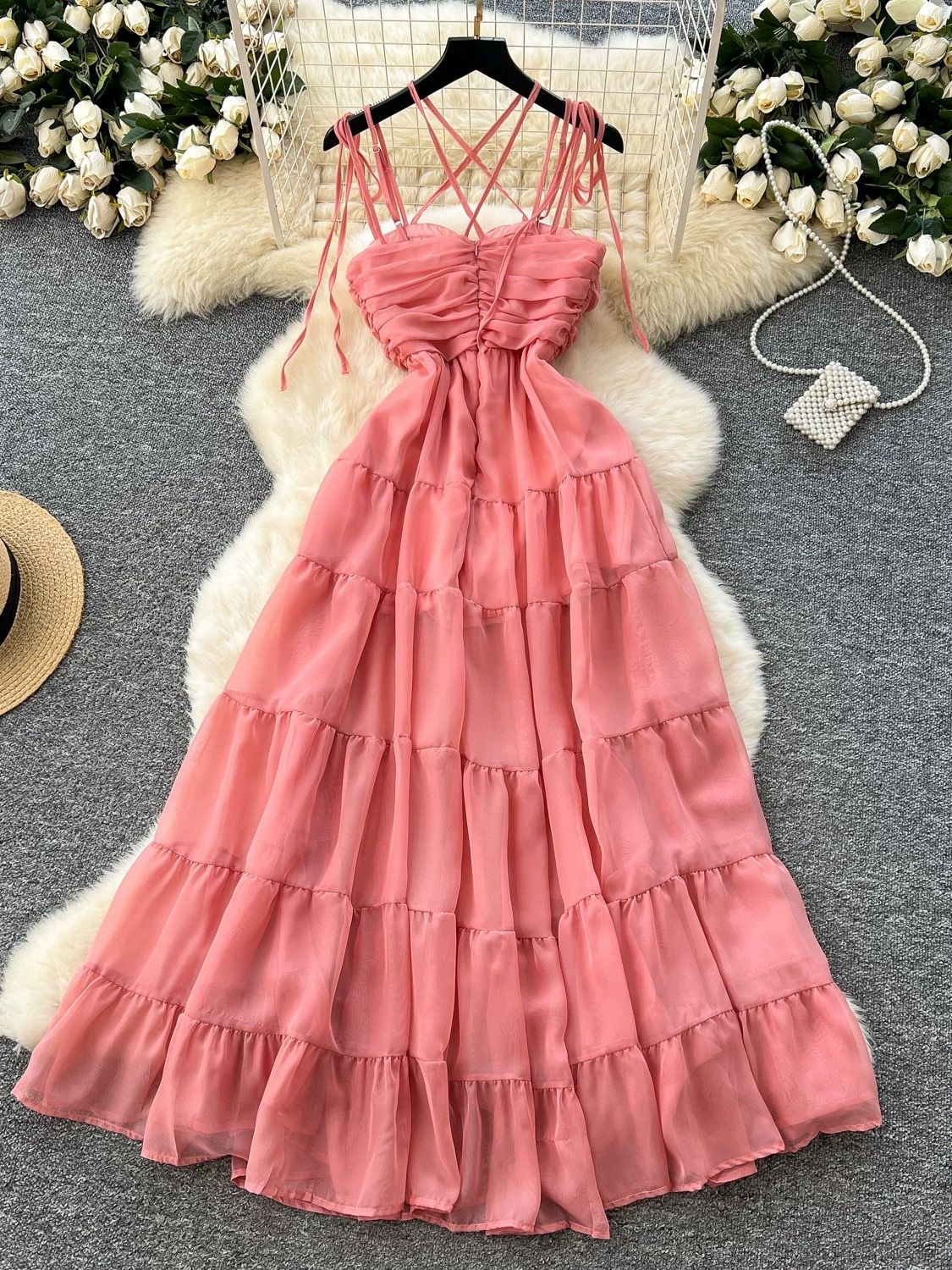 Seashell lace dress CD1100 image