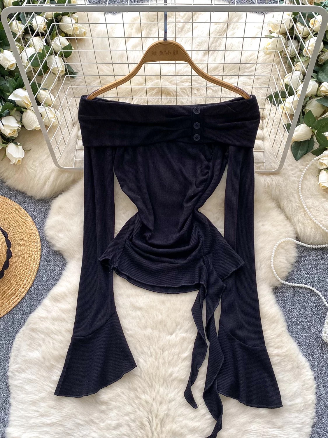 Rich aunty Sunday top CTO812 image