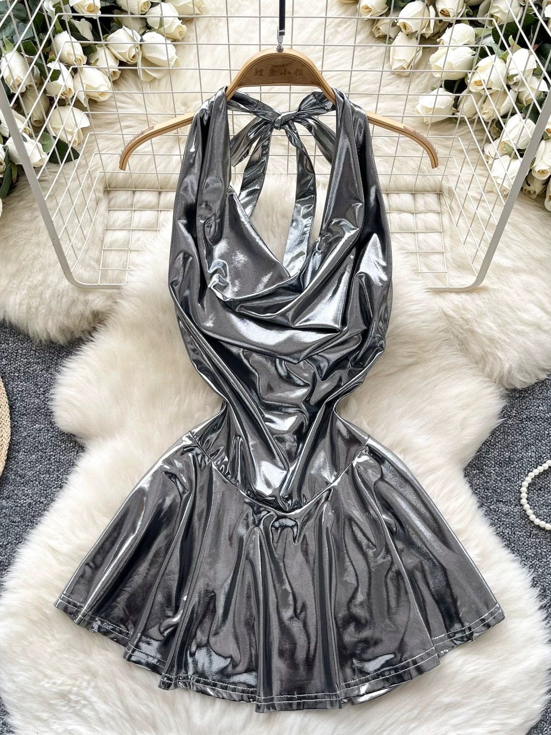 Girly pop metallic dress CD1104 image