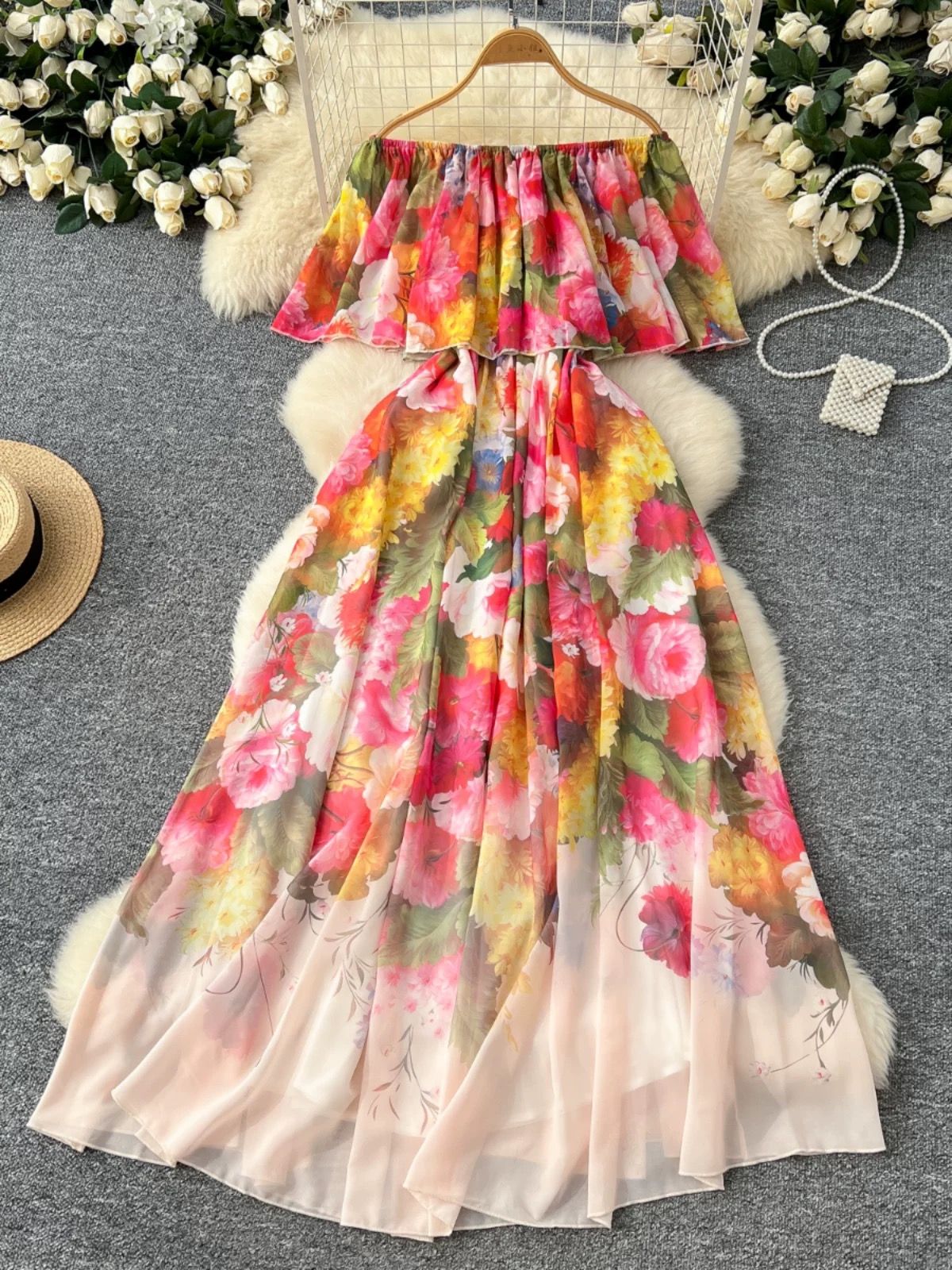 Blue champagne dress FD1221 image