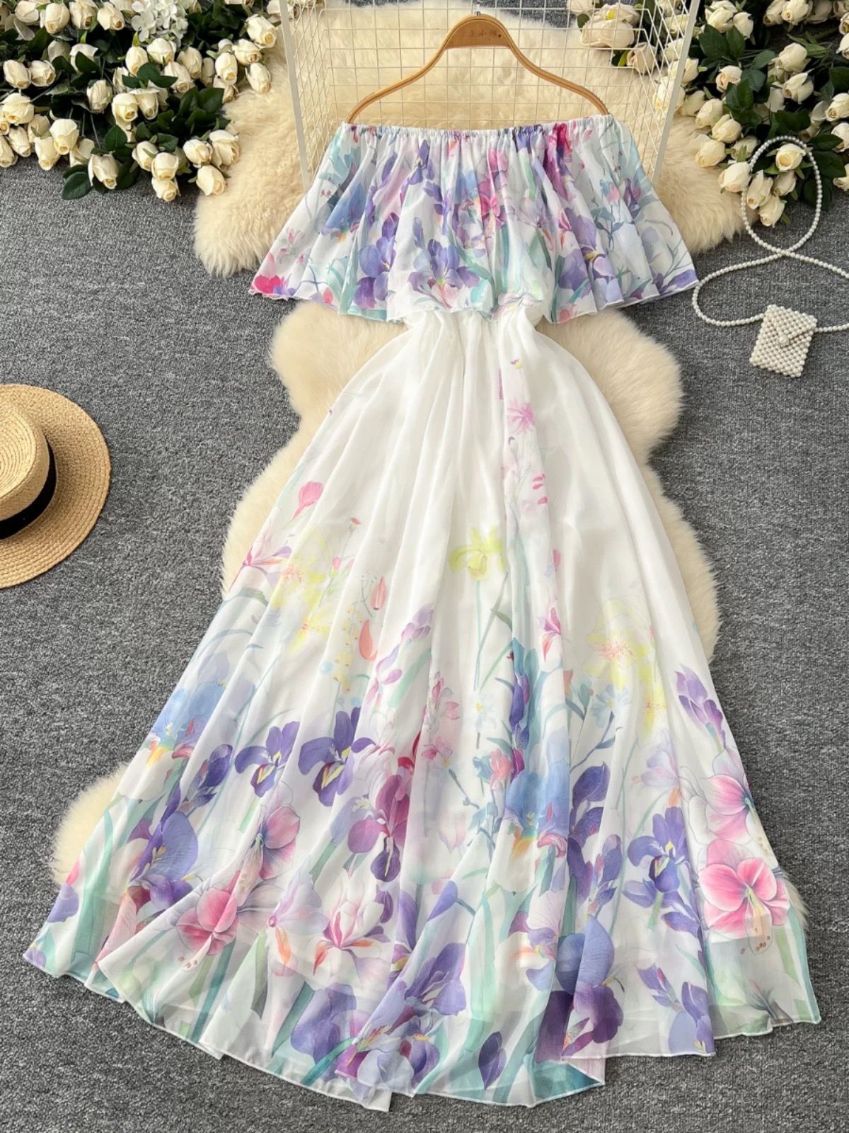 Blue champagne dress FD1221 image