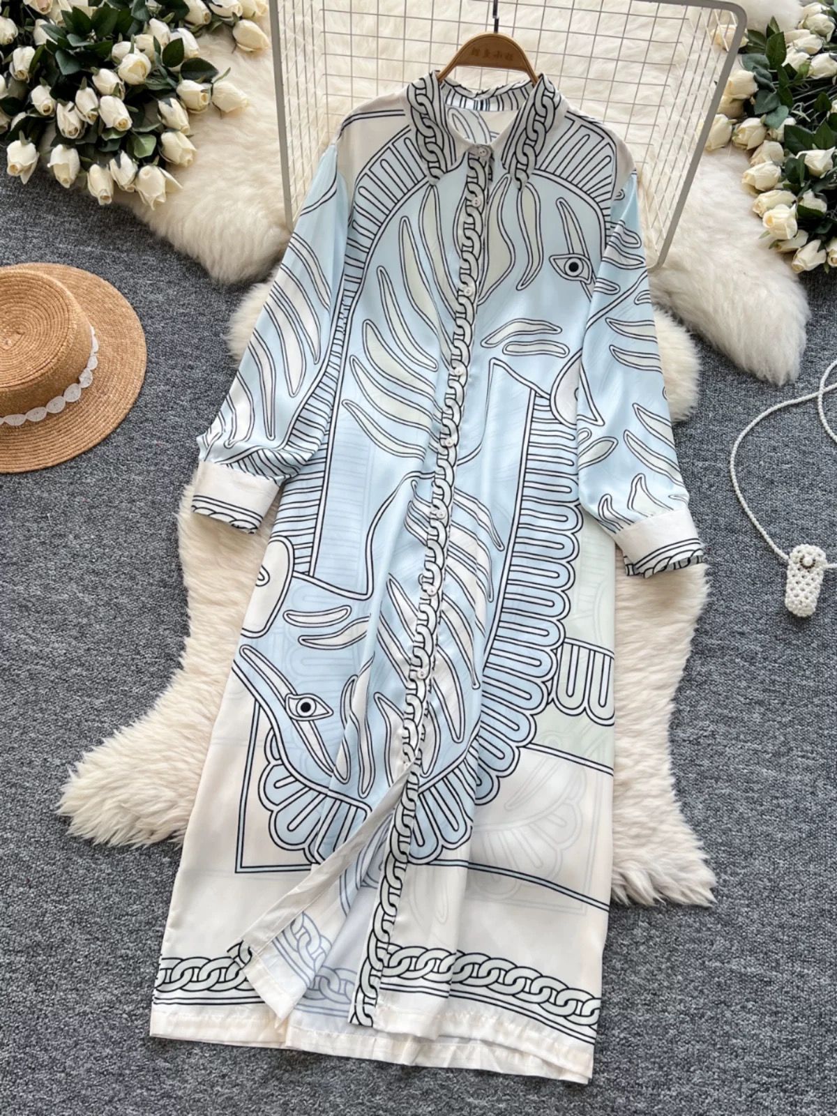 Lucky Lucy shirt dress SD120 image