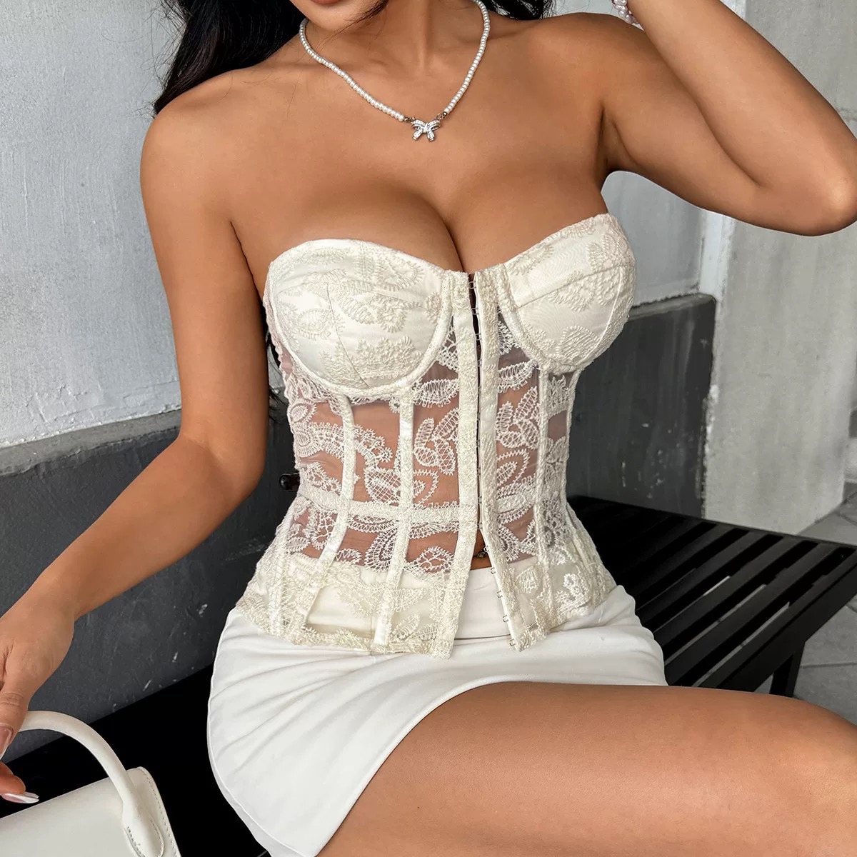 I make boys cry corset top CS204 image