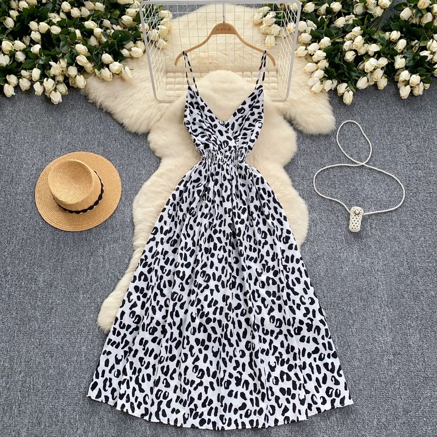 Make you miss me denim dress CD1803 image