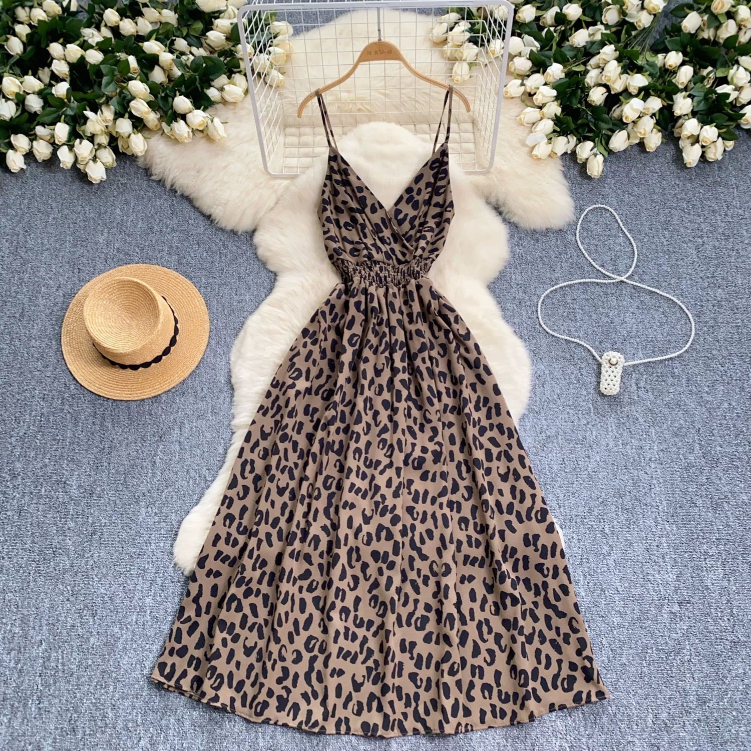 Make you miss me denim dress CD1803 image