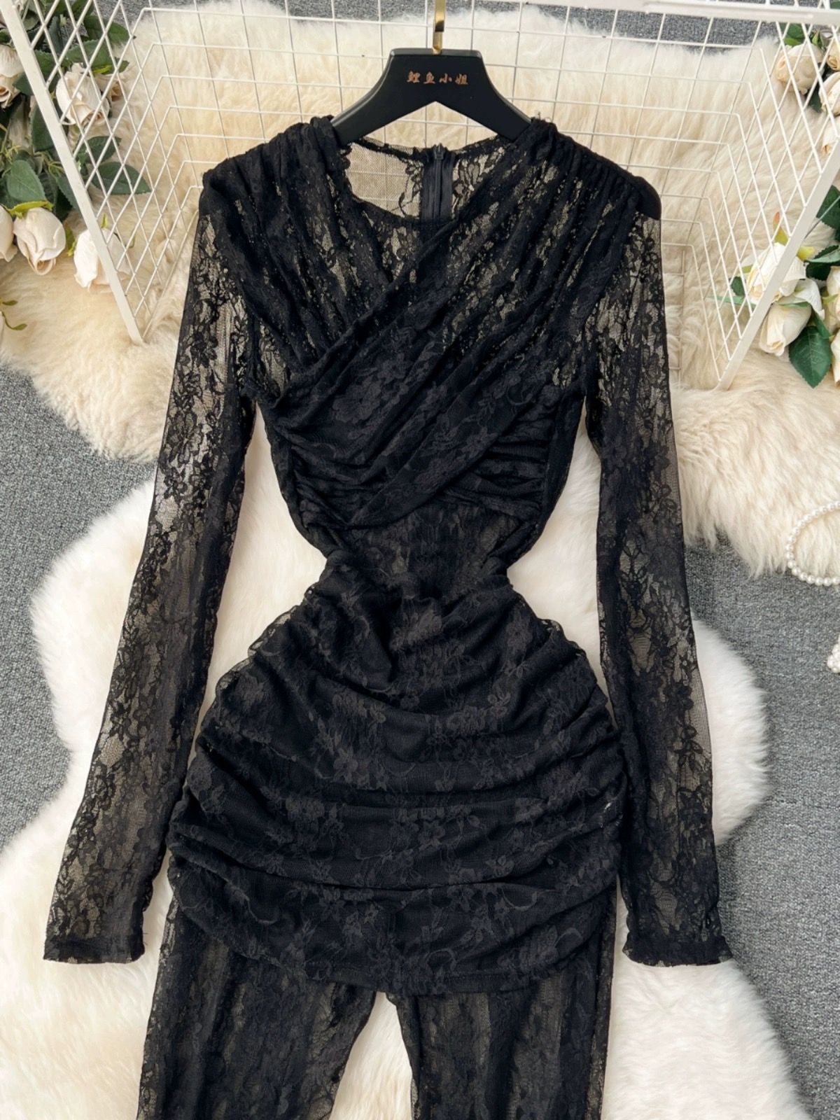 More than a friend lace jumpsuit CJS142 image