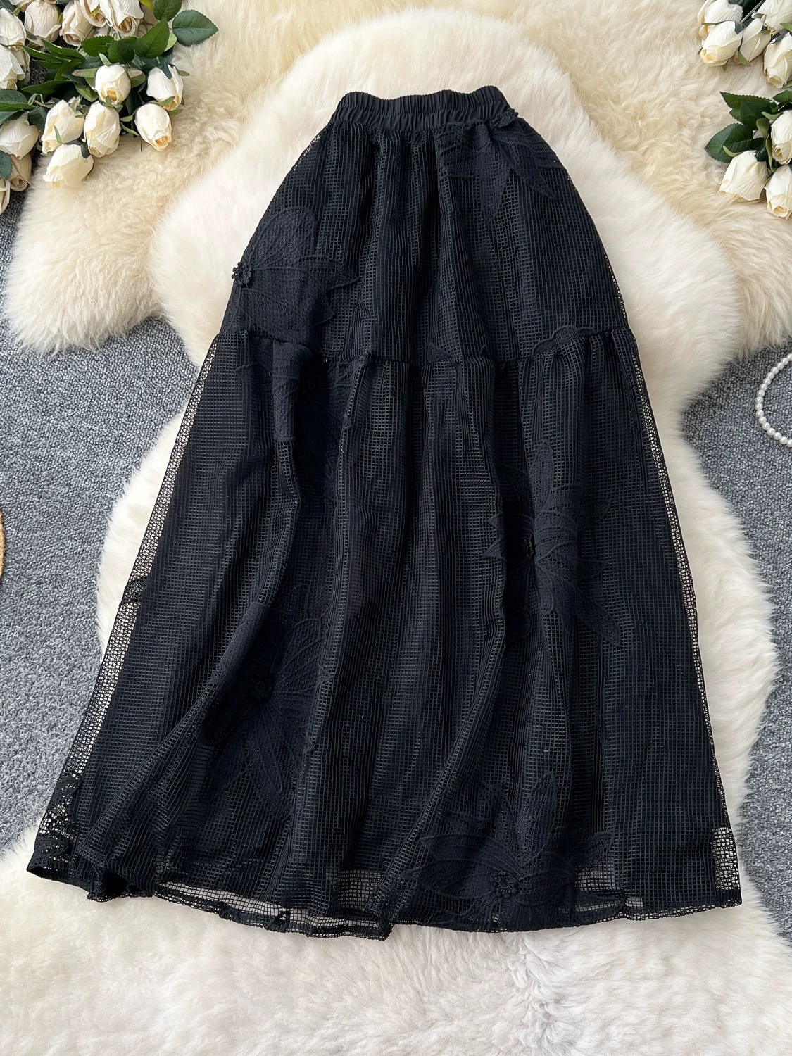 Out past midnight net skirt CS148 image