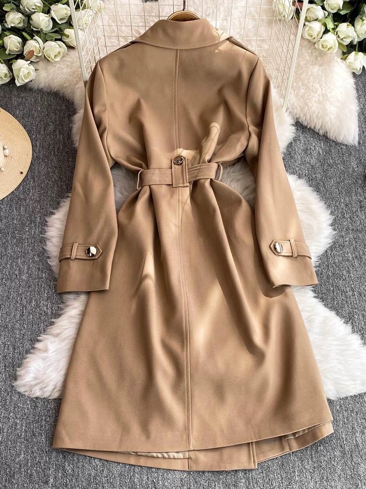 Cue the paparazzi trench coat COA112 image