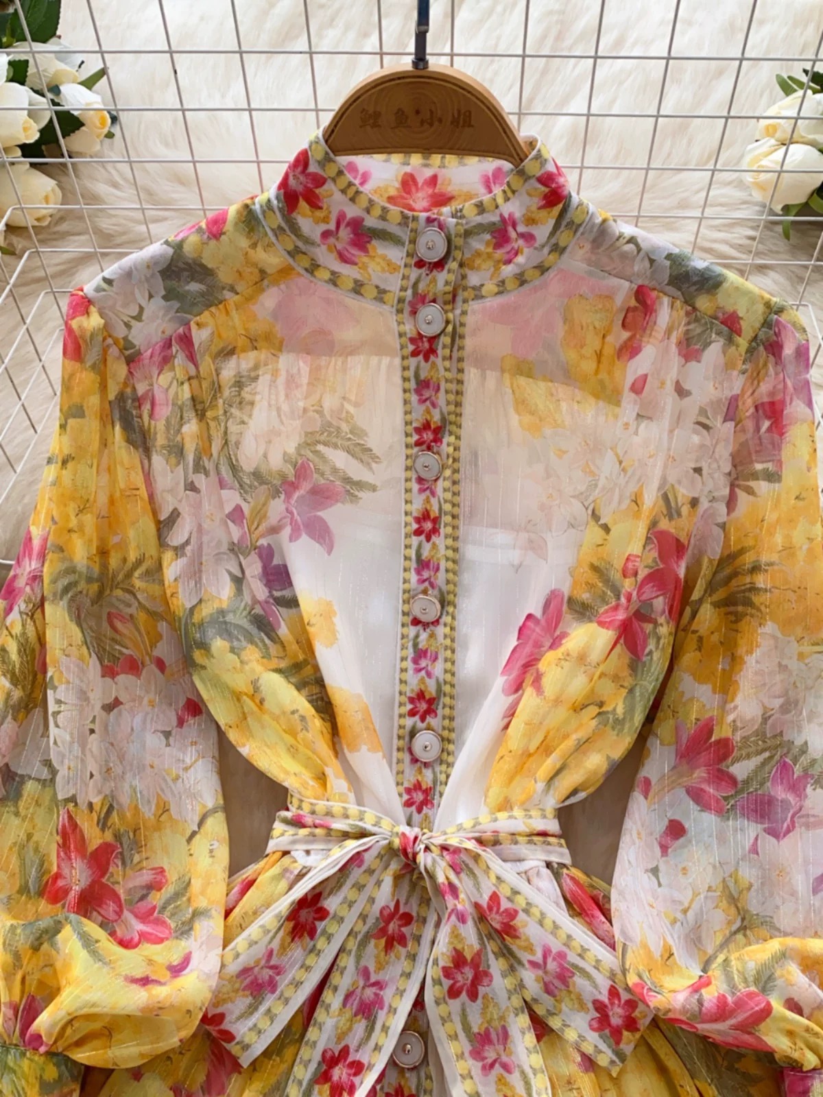 Italian vacation print dress ED203 image