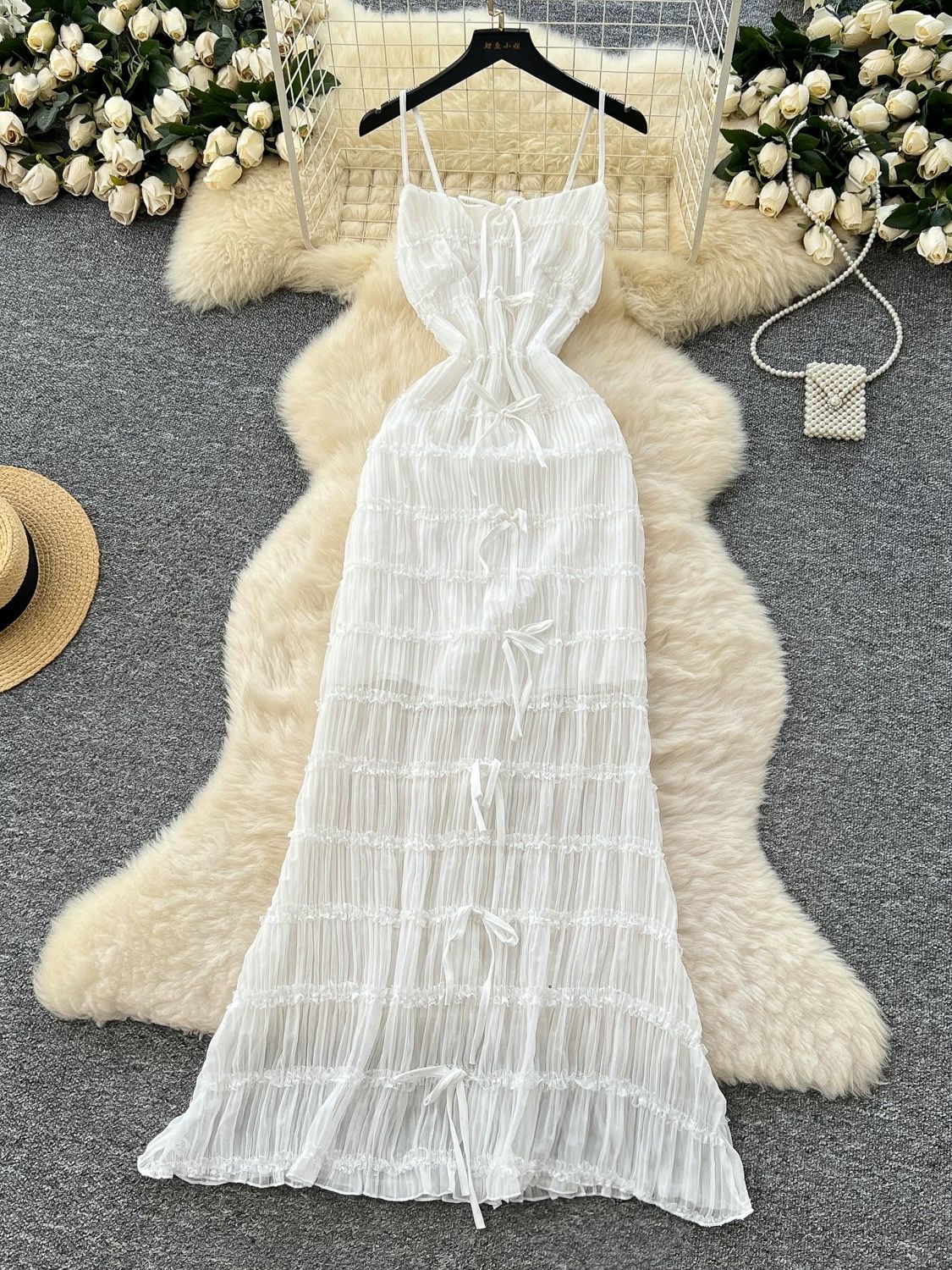 Sunflowers & bright fields dress CD1901 image