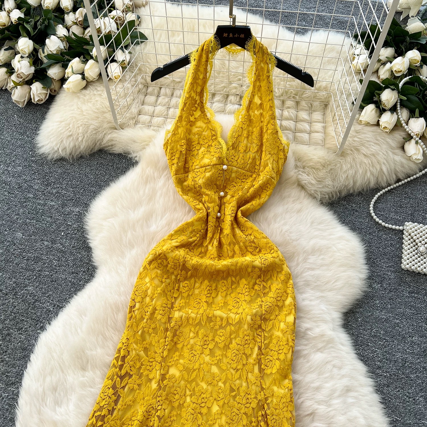 On scene lace dress CD1899 image