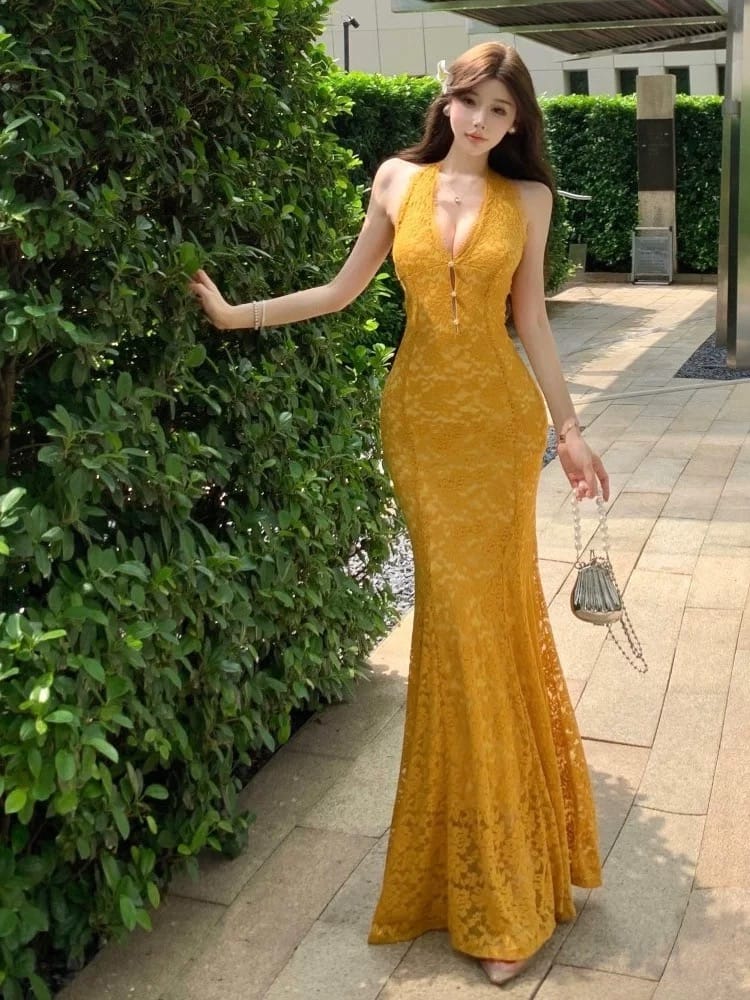 On scene lace dress CD1899 image