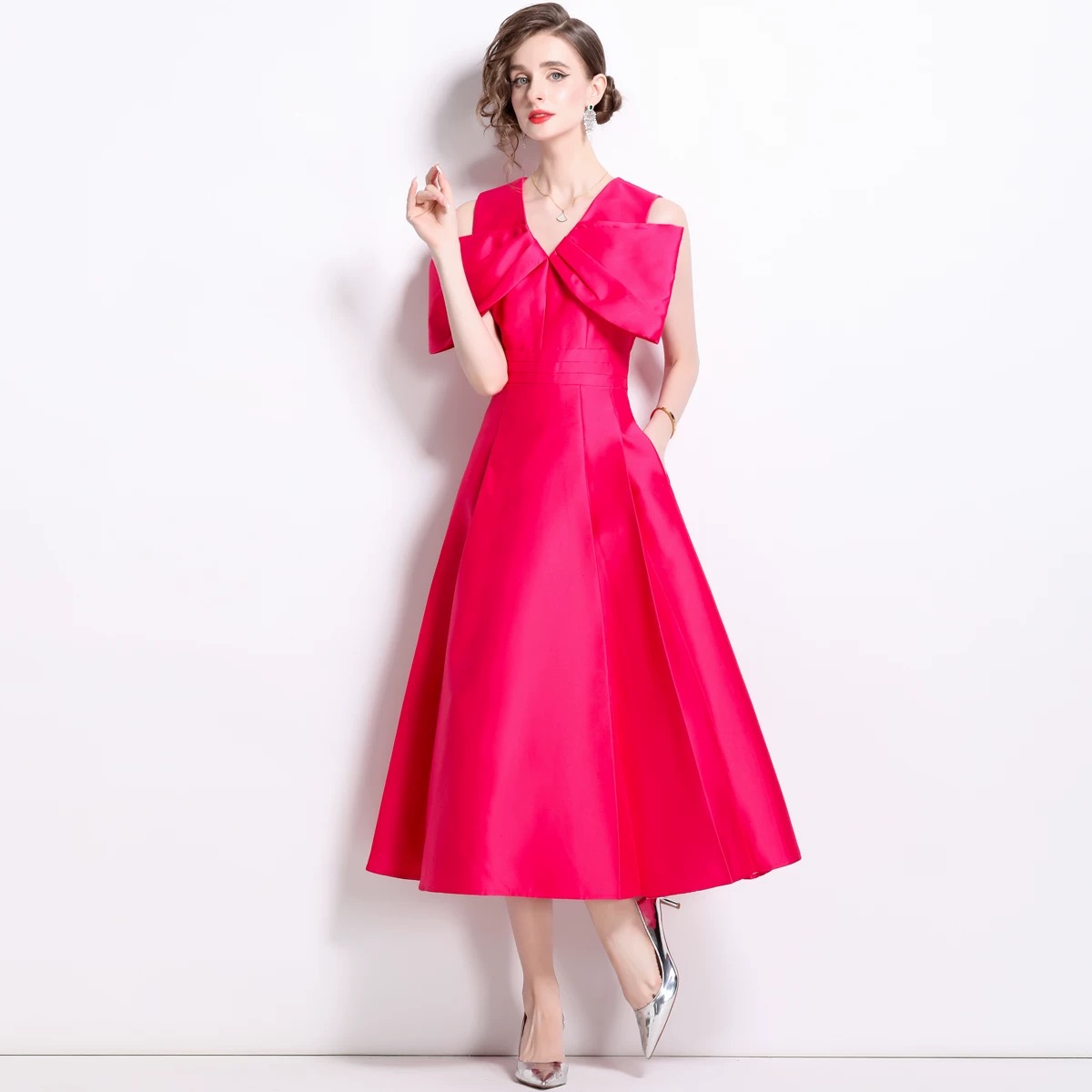 Draping dreams dress EVD204 image
