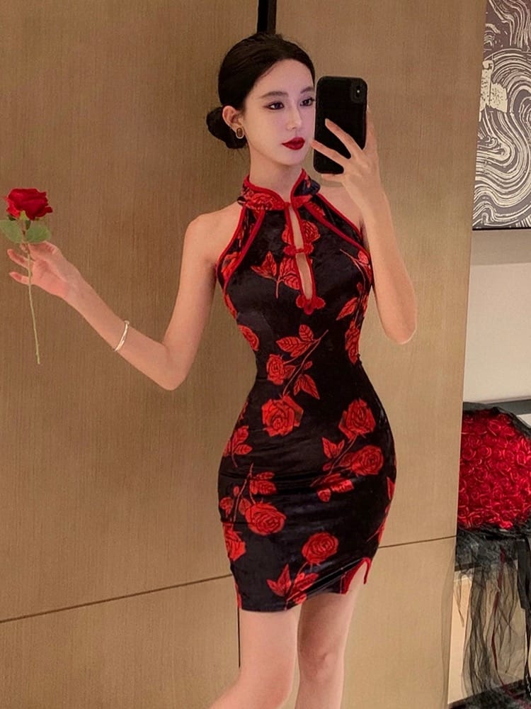 Saturday feeling qipao dress Q109 image
